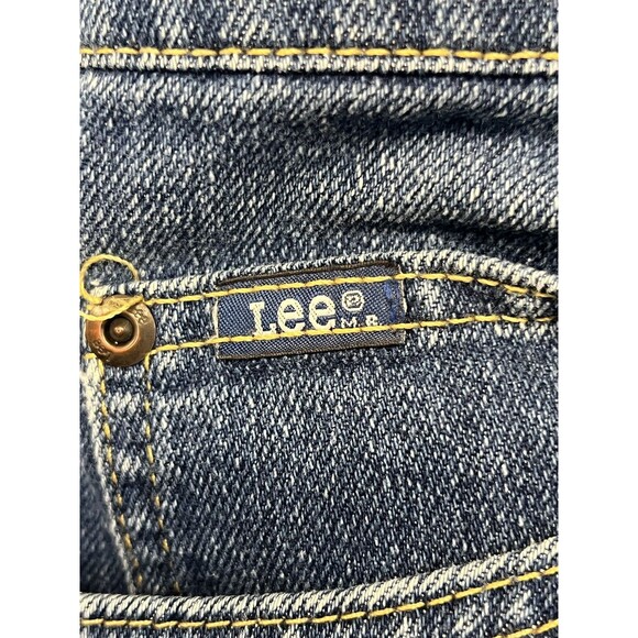 Men LEE Jeans 44x30 Big&Tall Straight Leg Med Wash - Picture 4 of 8